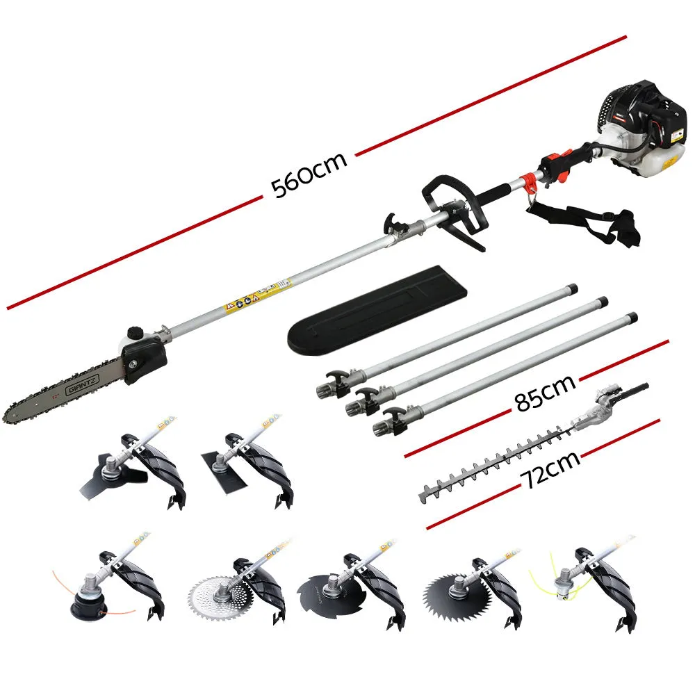 65cc 9-in-1 Multi-Tool Pole Chainsaw Hedge Trimmer Giantz