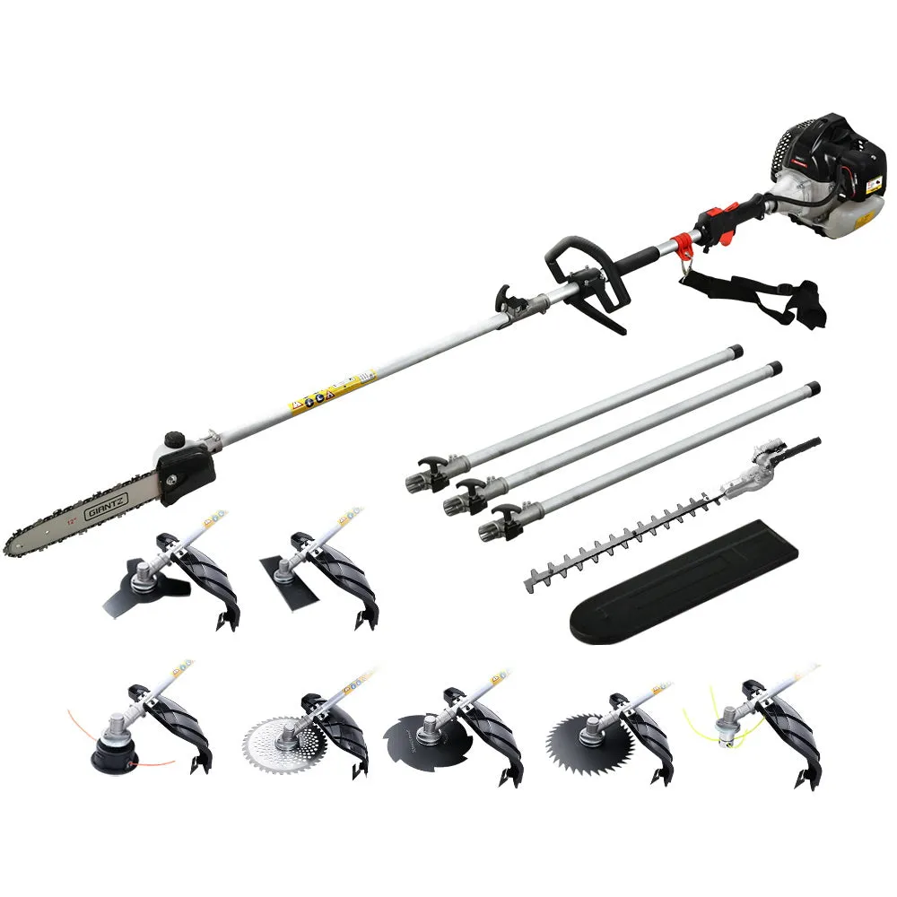 65cc 9-in-1 Multi-Tool Pole Chainsaw Hedge Trimmer Giantz