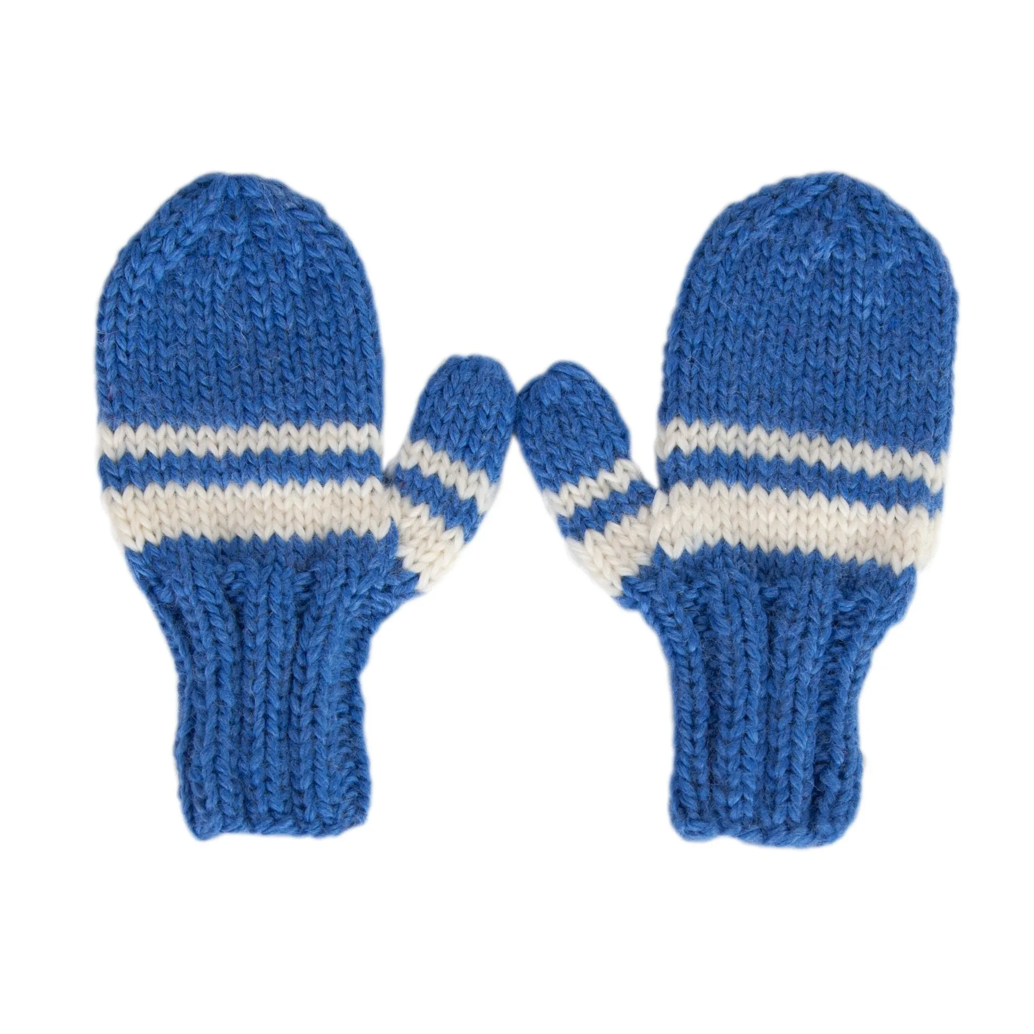 80's Mittens Blue