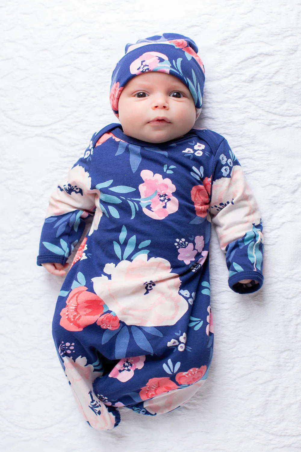 Annabelle Baby Coming Home Outfit and Matching Newborn Hat