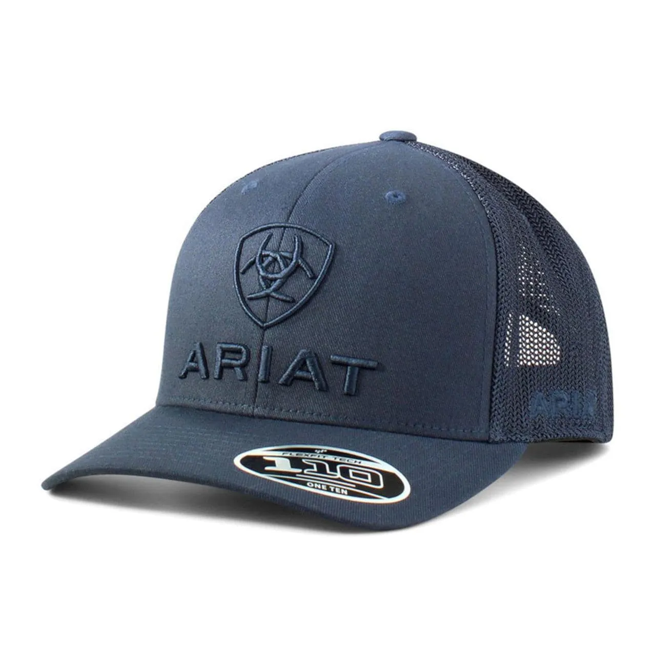 Ariat M&F Men's Navy Blue Mesh Patch Cap