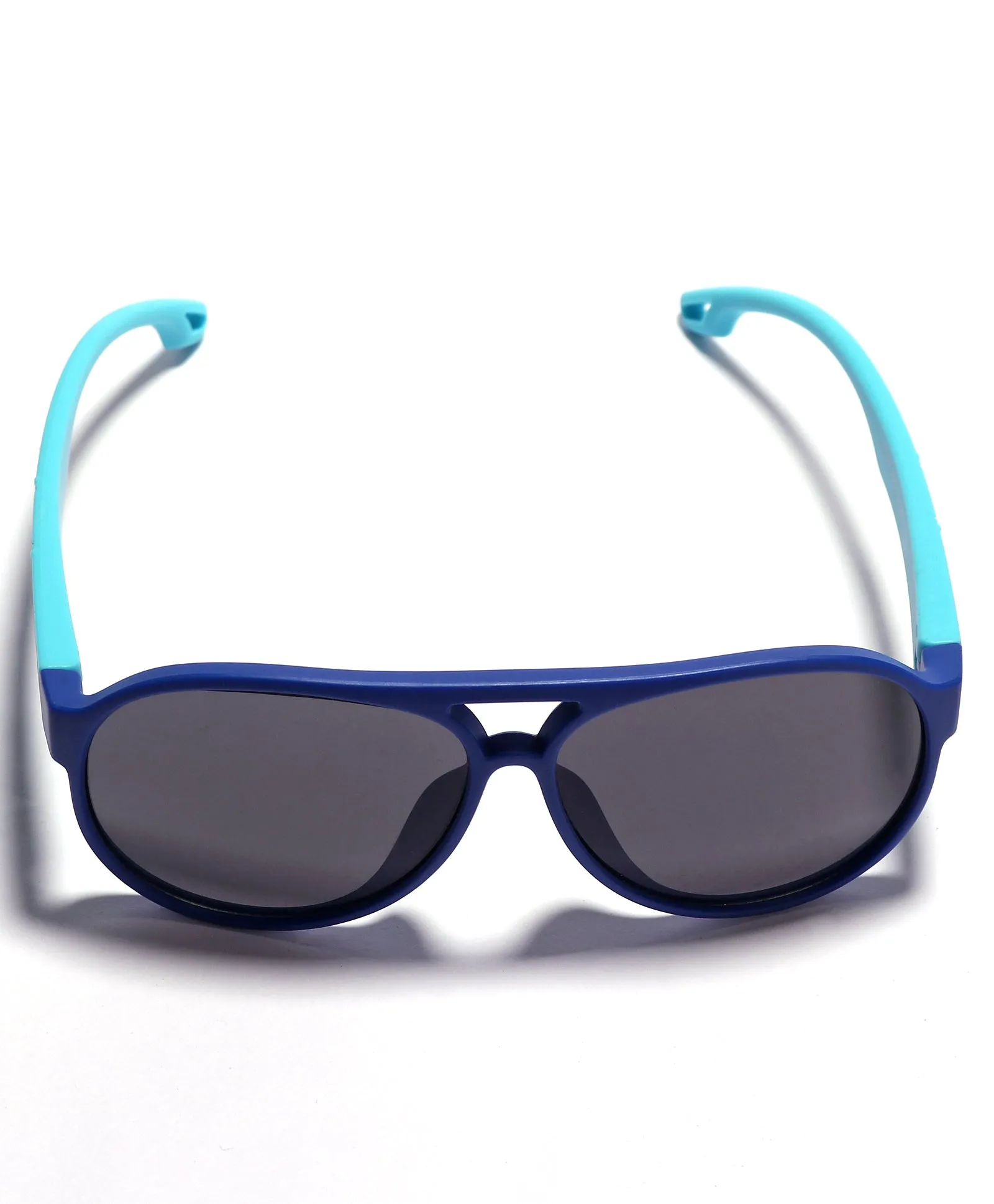 AVIATOR SHAPE SUNGLASSES - DARK BLUE