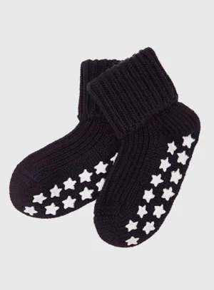 Baby Catspads Slipper Socks in Navy