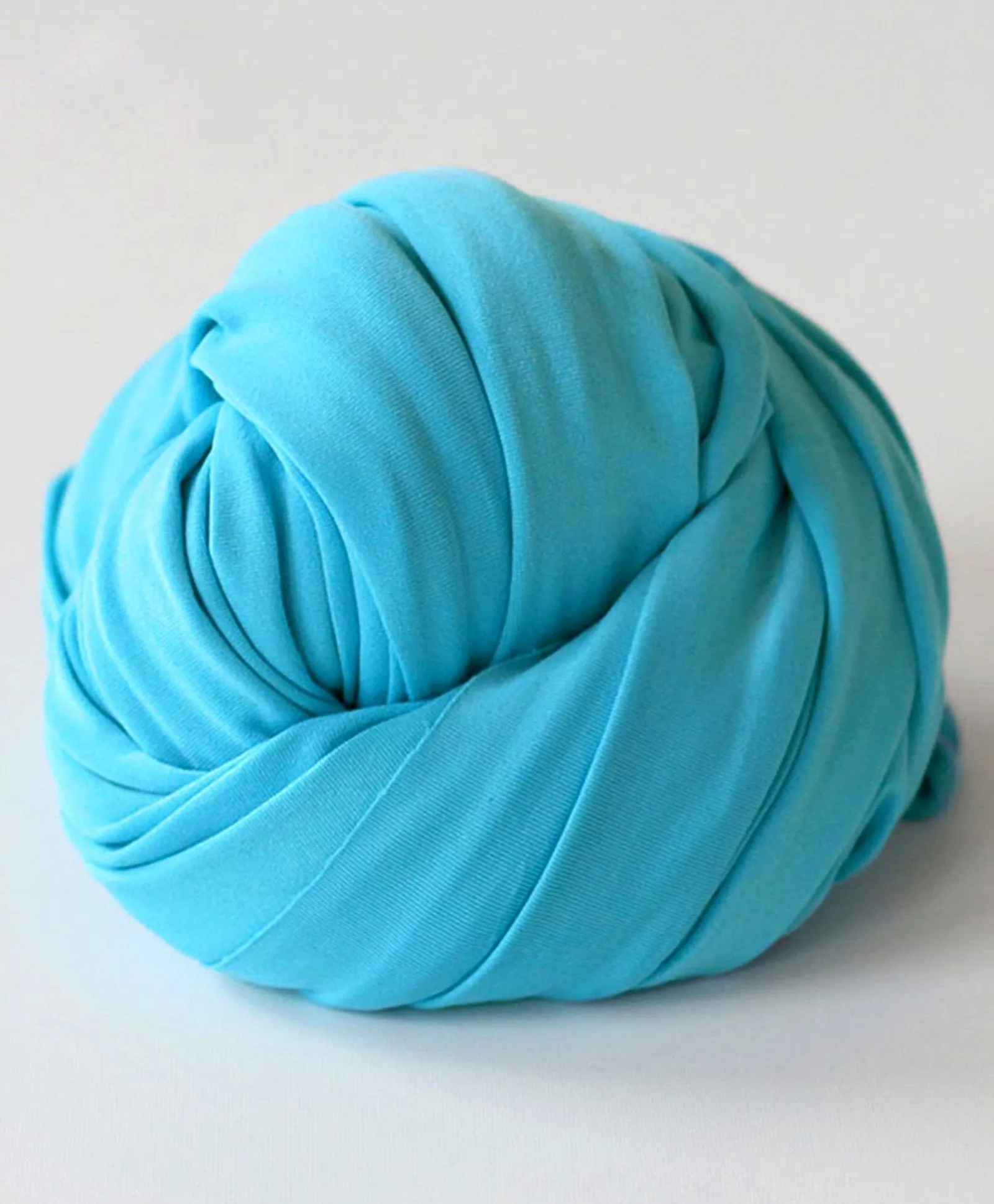 Babymoon Jersey Stretchble Baby Photography Shoot Wrap Cloth- Azure Blue