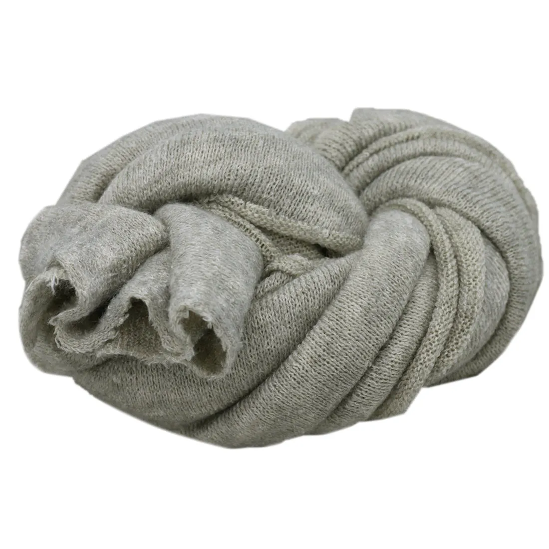 Babymoon Knitted Premium Wool Wrap | Baby Photography Shoot Wrap | Grey