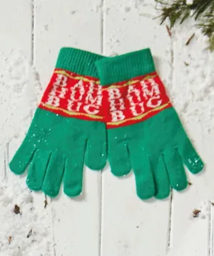 Bah Hum Bug - Novelty Christmas gloves