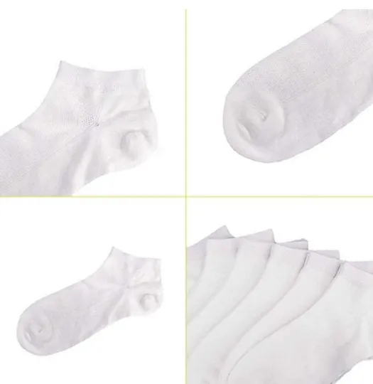 Bamboo Men Ankle Socks Thin Mesh Light Anti Odor Low Cut Soft Athletic Breathable Sock 5 Pairs