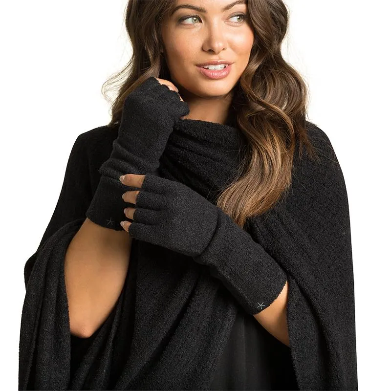 Black Fingerless Gloves