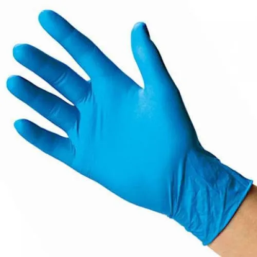 Blue Nitrile Gloves, Powder Free 100/Box