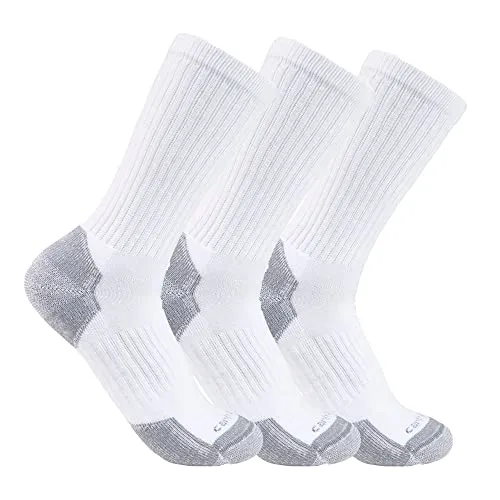 Carhartt All Style Men's Midweight Cotton Blend Sock 3 Pack