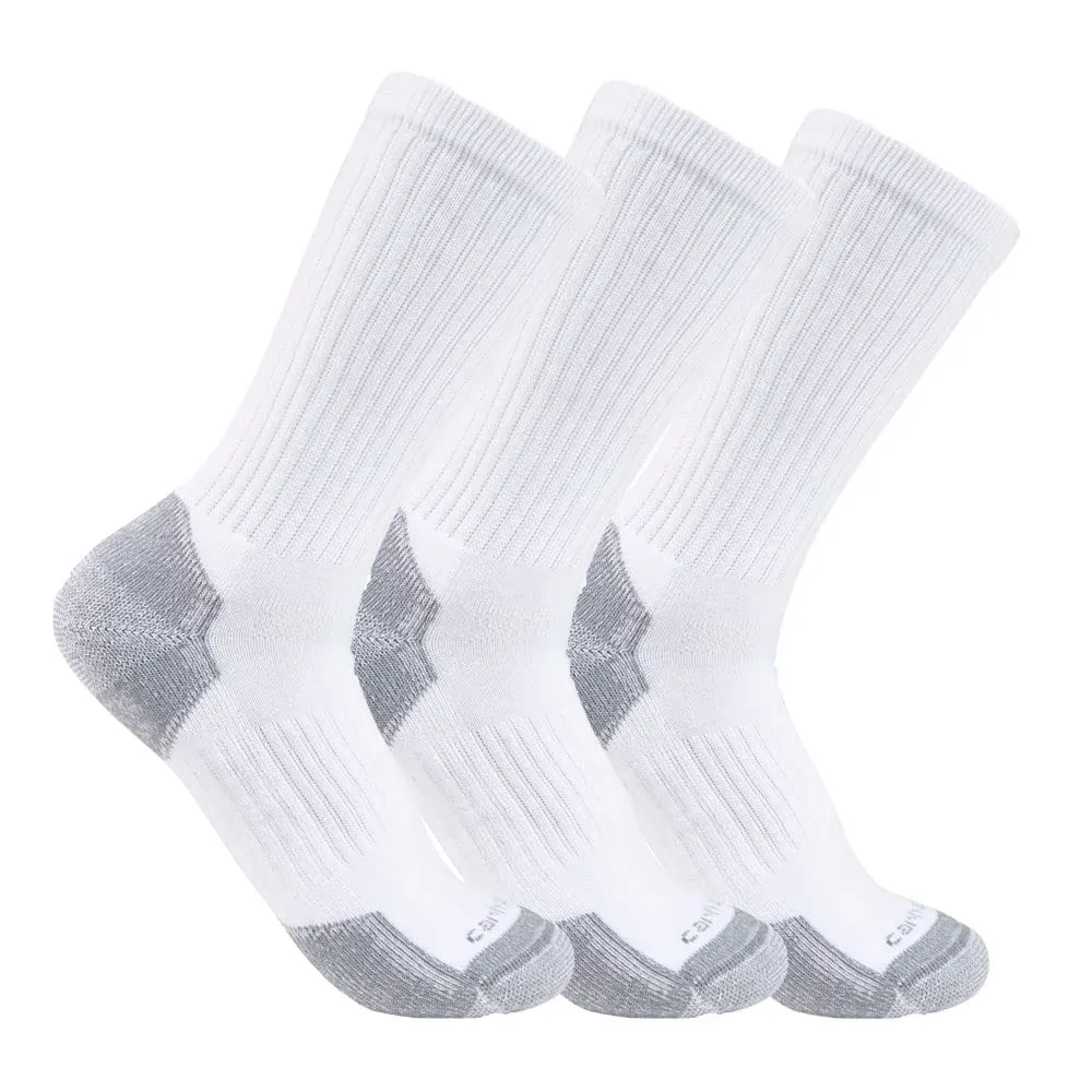 Carhartt All Style Men's Midweight Cotton Blend Sock 3 Pack