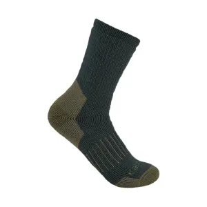 Carhartt Men's Heavyweight Synthetic Wool Blend Crew Sock - Charcoal Heather