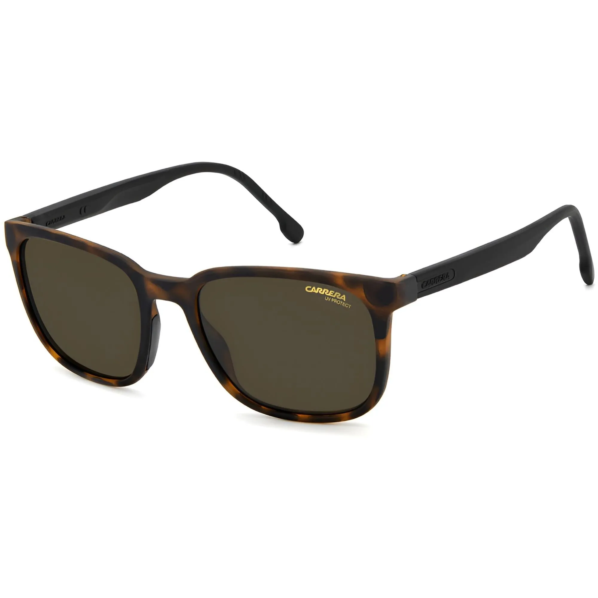 Carrera Men's Sunglasses - Matte Havana Plastic Square Full Rim Frame | 8046/S 0N9P