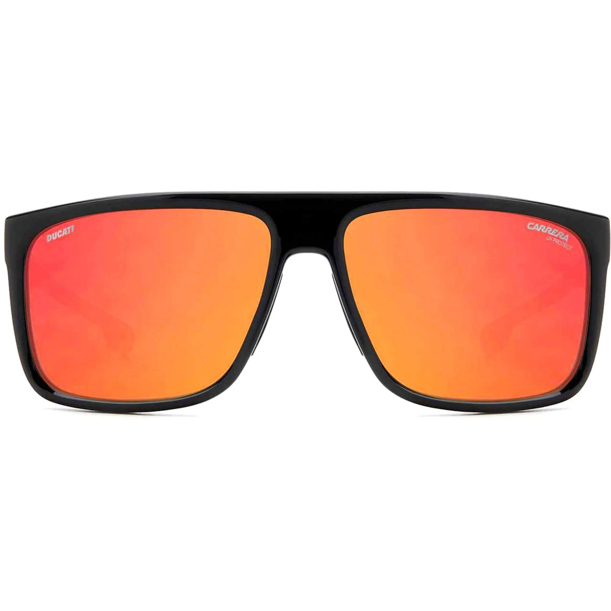 Carrera Unisex Sunglasses - Red Multilayer Lens Square Shape Frame | CARDUC 011/S 00A4