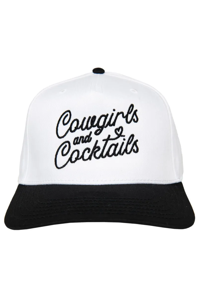 Cowgirls and Cocktails Two-Toned Wholesale Vintage Hat