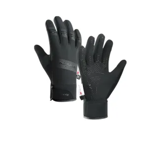 Cycling Gloves Winter Touch Screen Motorcycle Gloves Outdoor Scooter Windproof Riding Ski Gloves Warm Bike Gloves