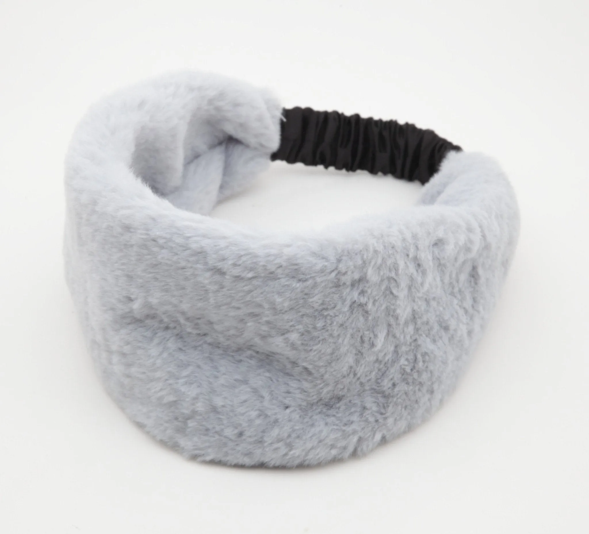 Fabric Faux Fur Elastic Fall Winter Fashion Headband