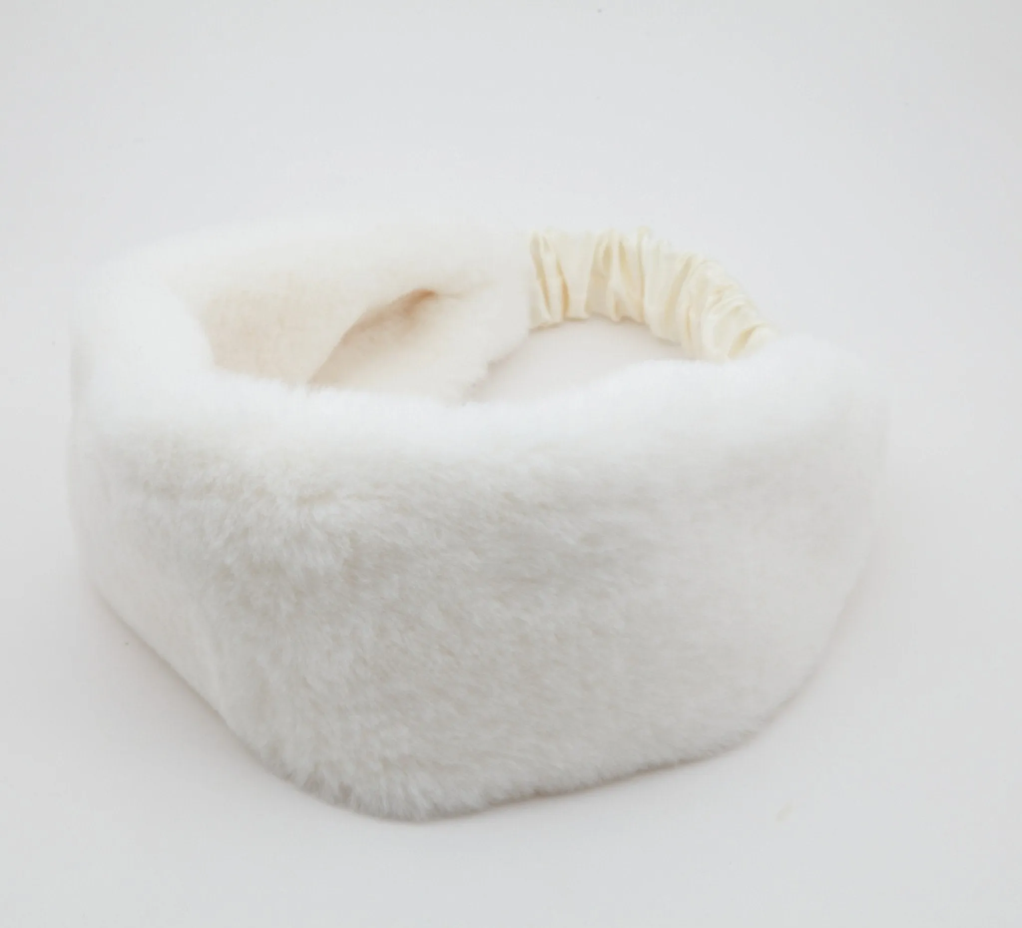 Fabric Faux Fur Elastic Fall Winter Fashion Headband