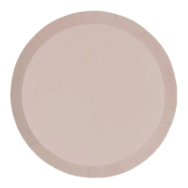 Five Star White Sand Plates - Banquet 20 Pkt