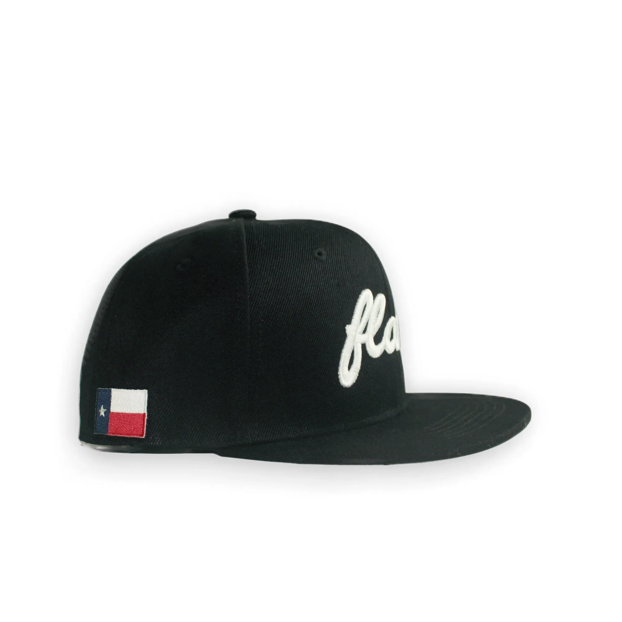 FLAM Script Snapback Hat