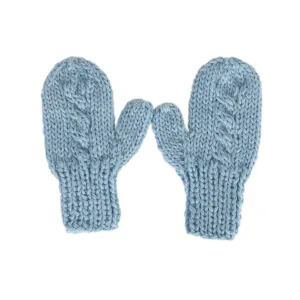 Free Spirit Mittens Blue