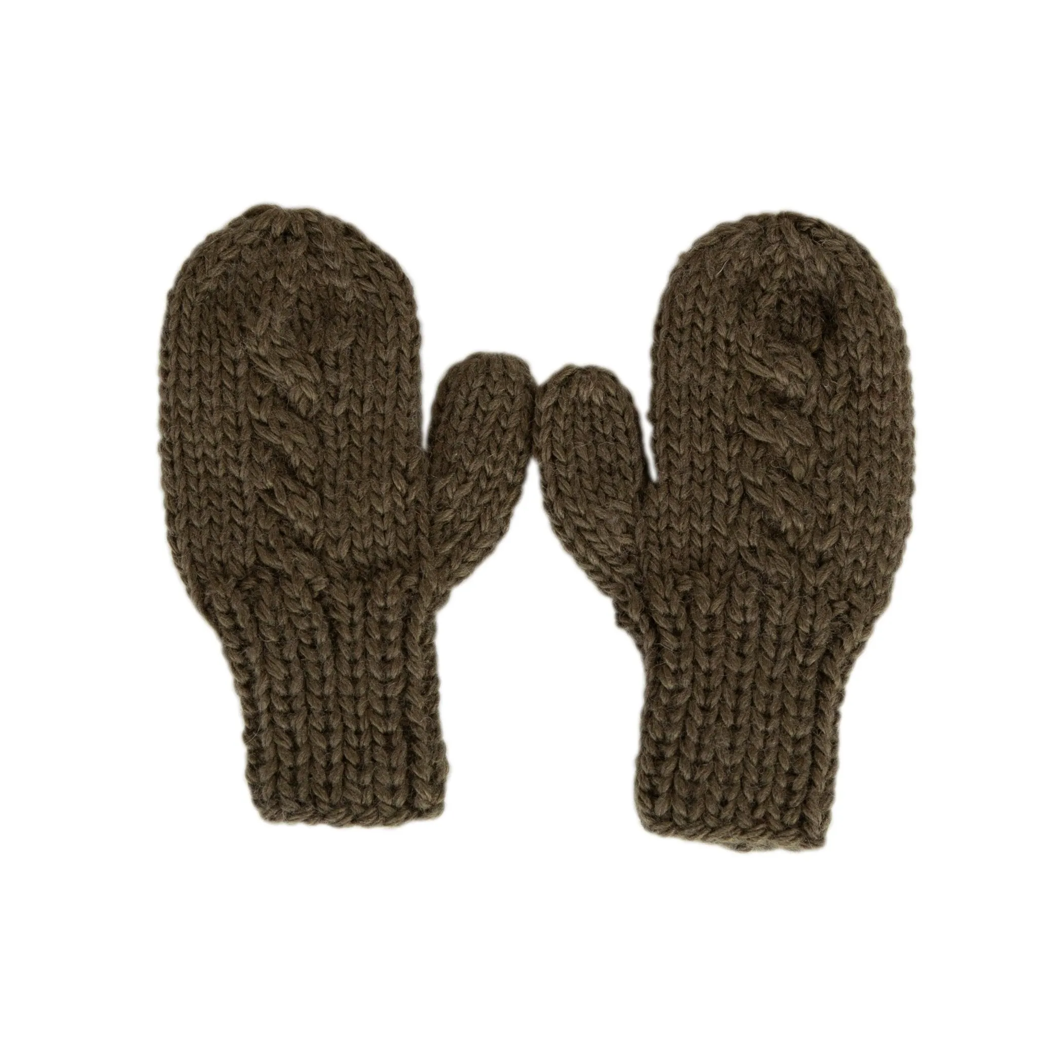 Free Spirit Mittens Khaki