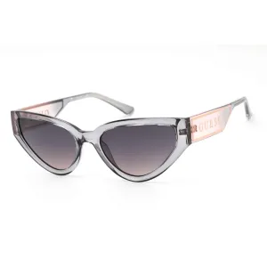 Guess Women's Sunglasses - Gradient Smoke Lens Plastic Cat Eye Frame | GU7819 20B