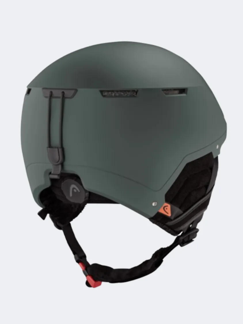 Head Compact Evo Skiing Protection Night  Green