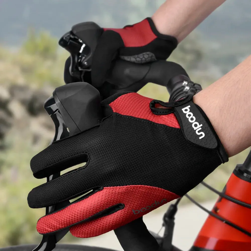 Hot 2211441 Bike Glove Winter   Full Finger Racing Unisex Cycling Gloves