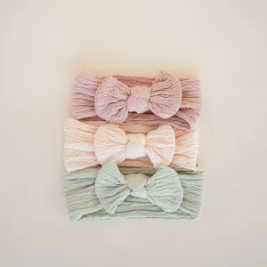 JBØRN Baby Girl Bow Headbands | Sophia Collection