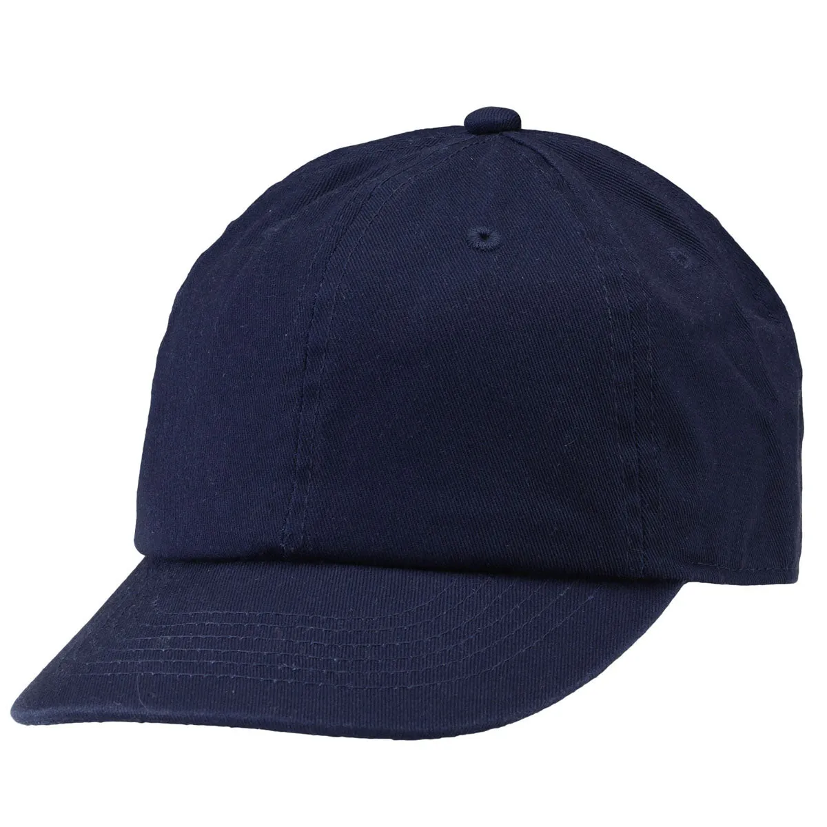 Kids Baseball Cap Cotton Adjustable Size - Navy