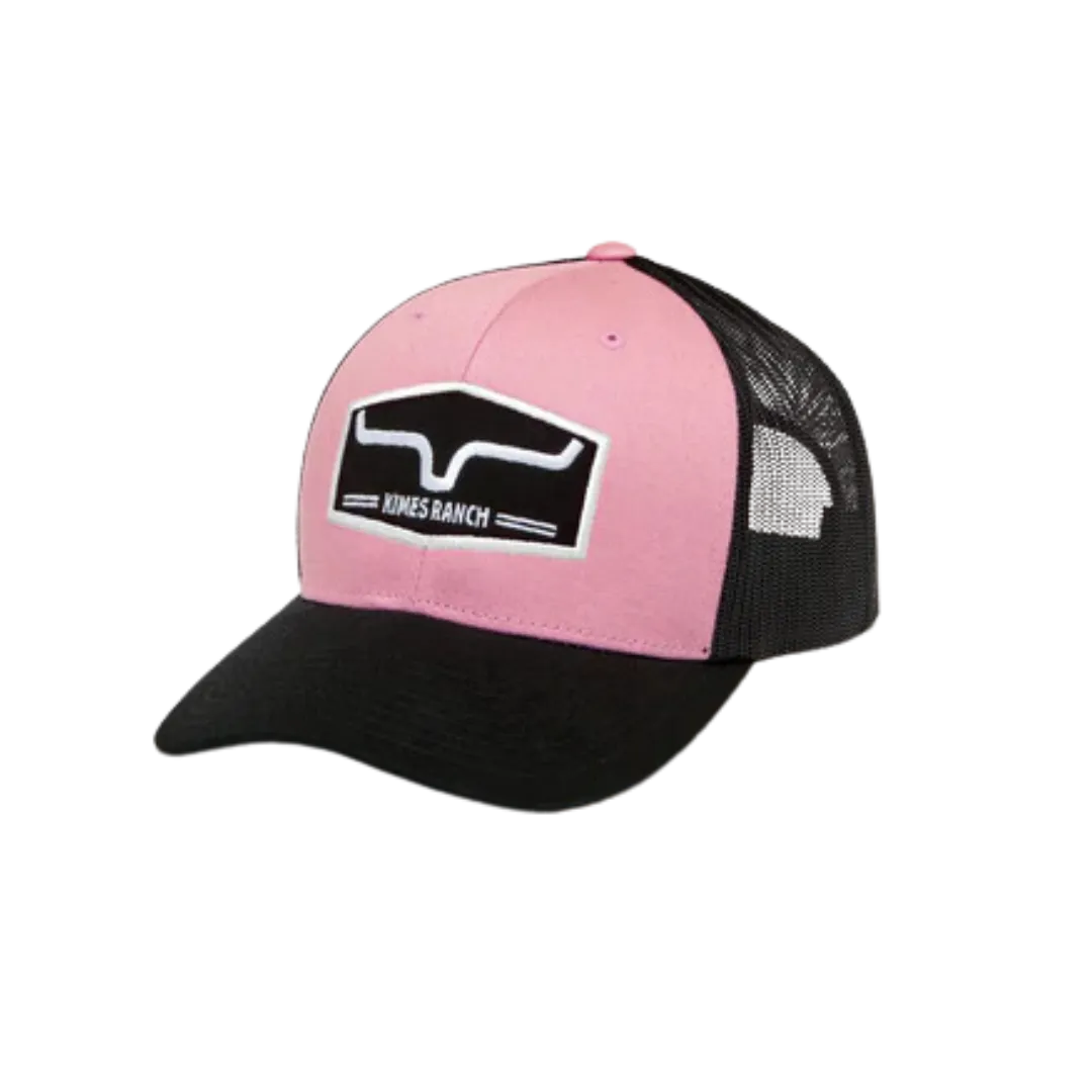 Kimes Ranch Women's Light Pink Replay Trucker Cap