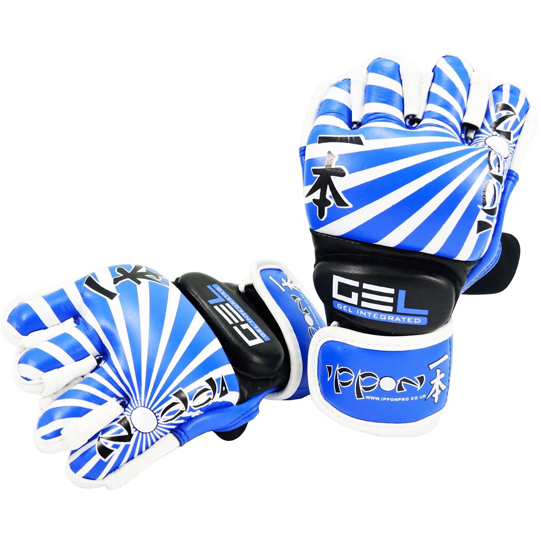 MAR-404 | Blue White IPPON MMA Gloves