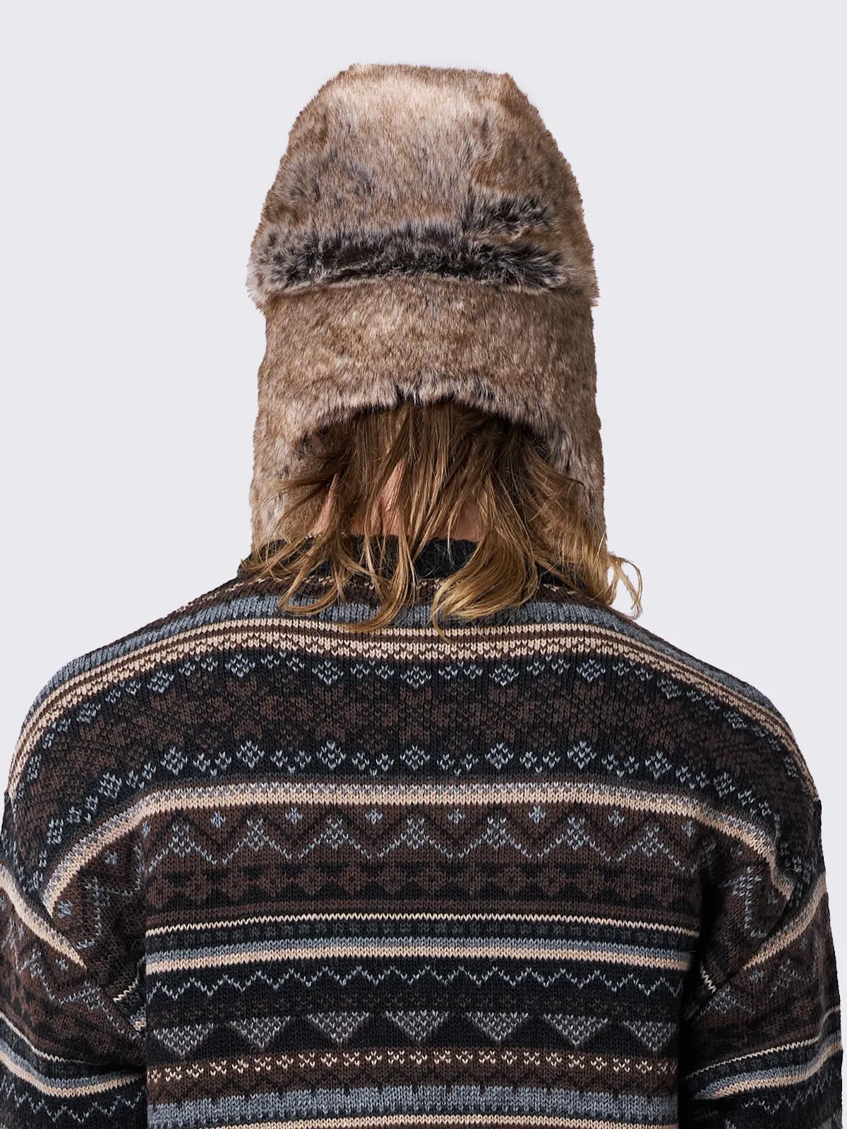 Masha Fluffy Trapper Hat