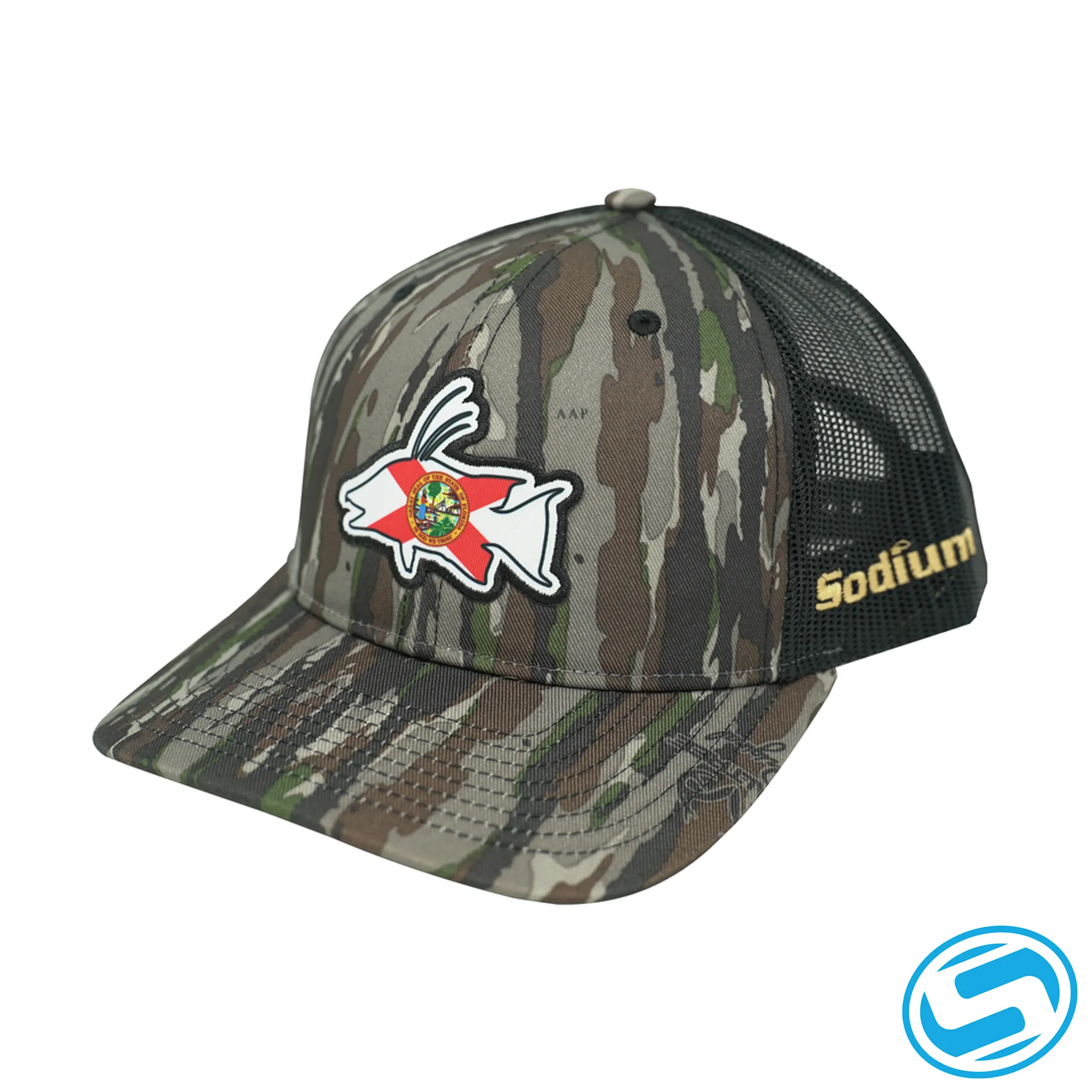 Men's Sodium Sunshine Hogfish Trucker Adjustable Hat