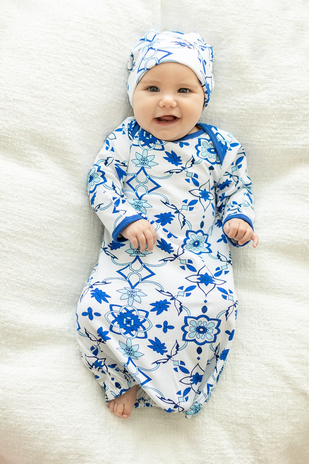 Ophelia Baby Coming Home Outfit and Matching Newborn Hat