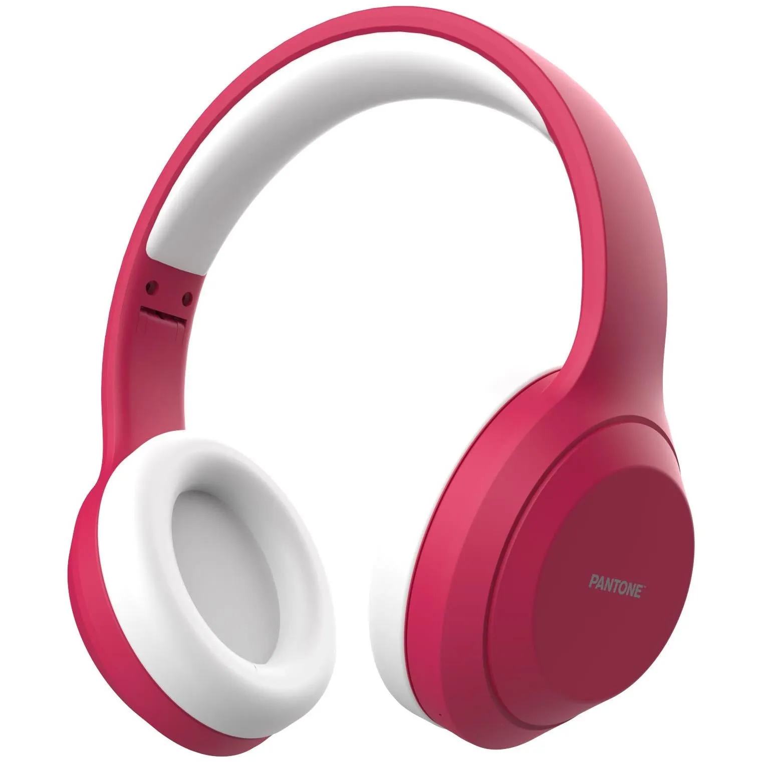 Pantone Wireless Over-Ear Headphones (7636C - Red)