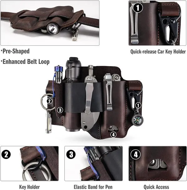 PJ36 Leather Multitool Sheath