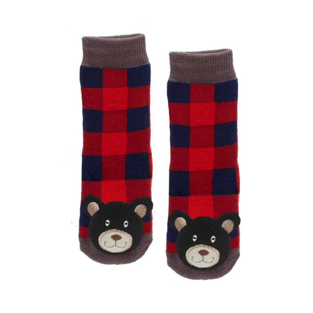 Plaid Black Bear(No leaf) - 27064