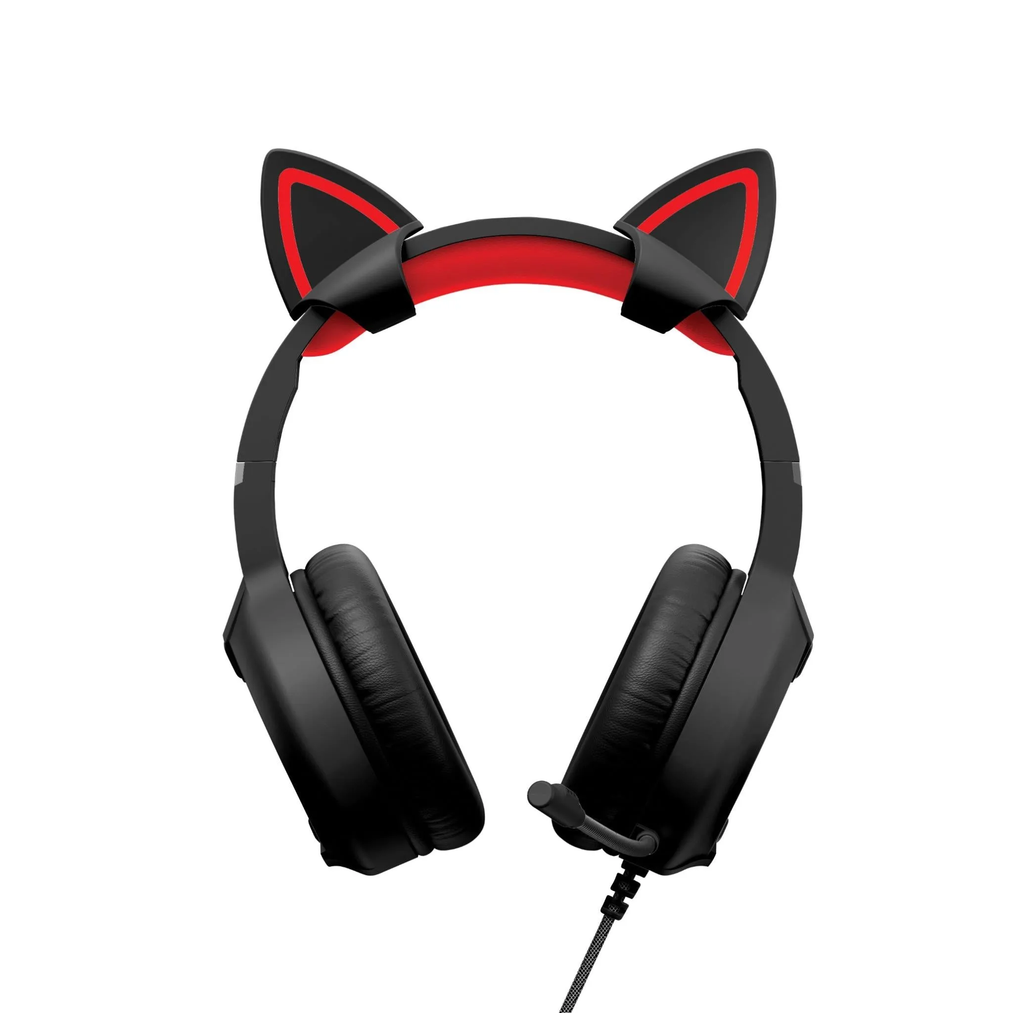 Playmax Black Cat Ear Headphones