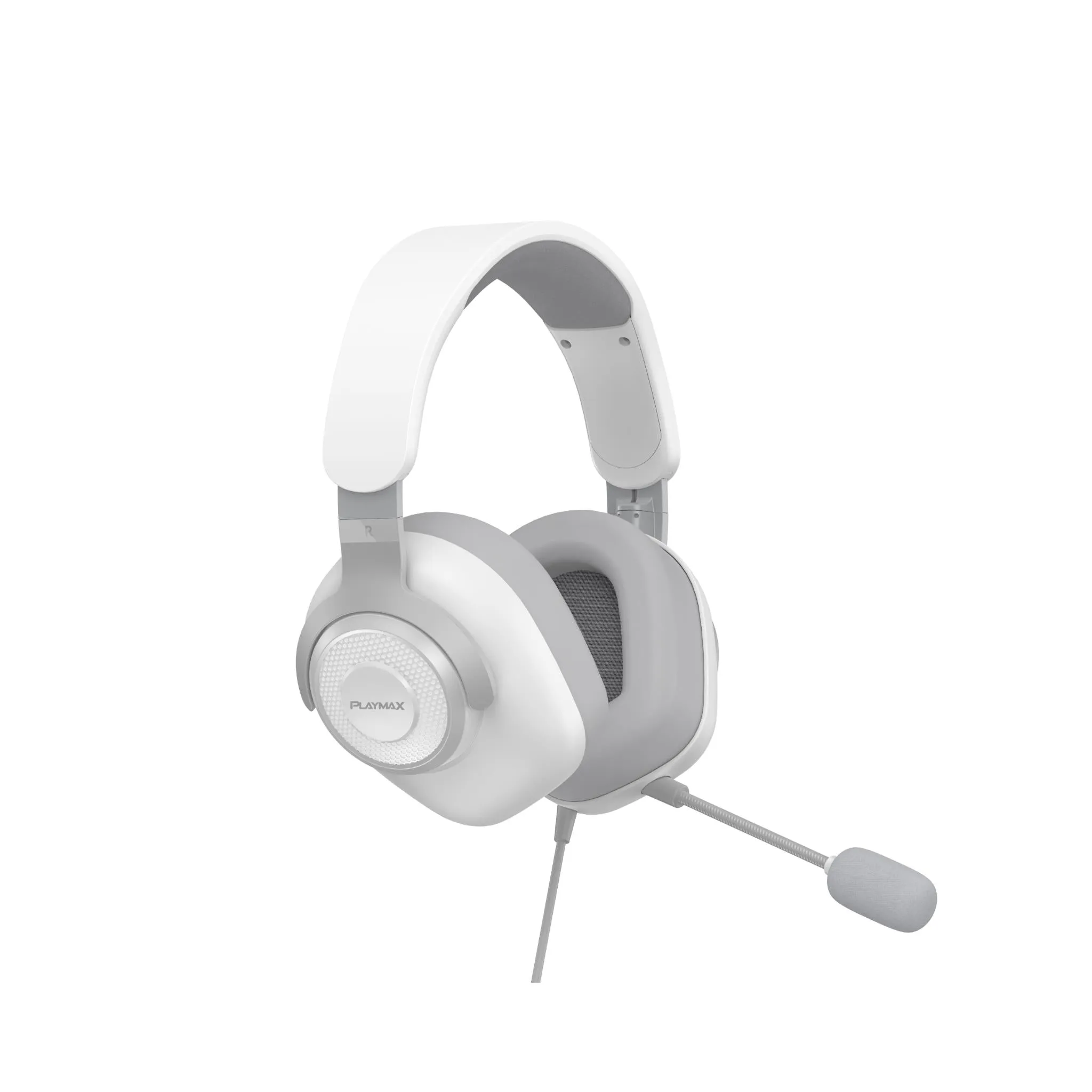 Playmax MX1 PRO Gaming Headset (White)