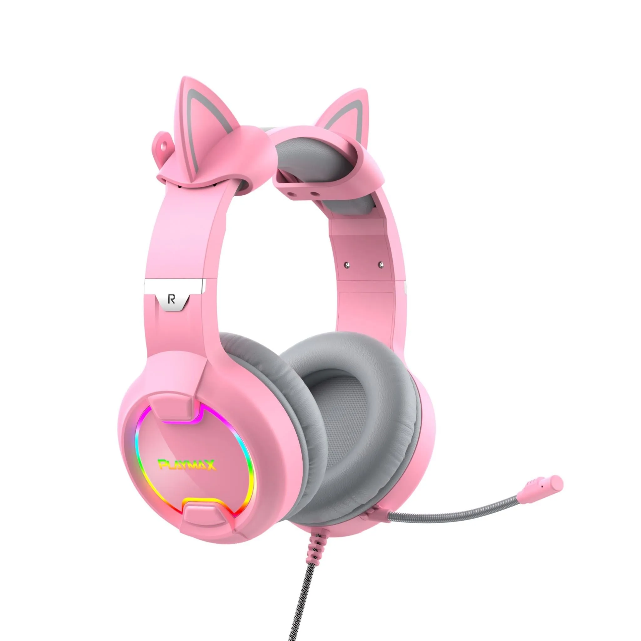 Playmax Pink Taboo Cat Ear Headphones