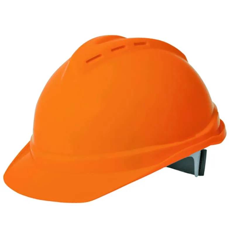 Premium Safety Ventilated Helmet With Textile Ratchet Suspension