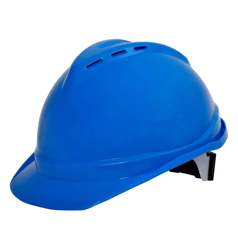 Premium Safety Ventilated Helmet With Textile Ratchet Suspension