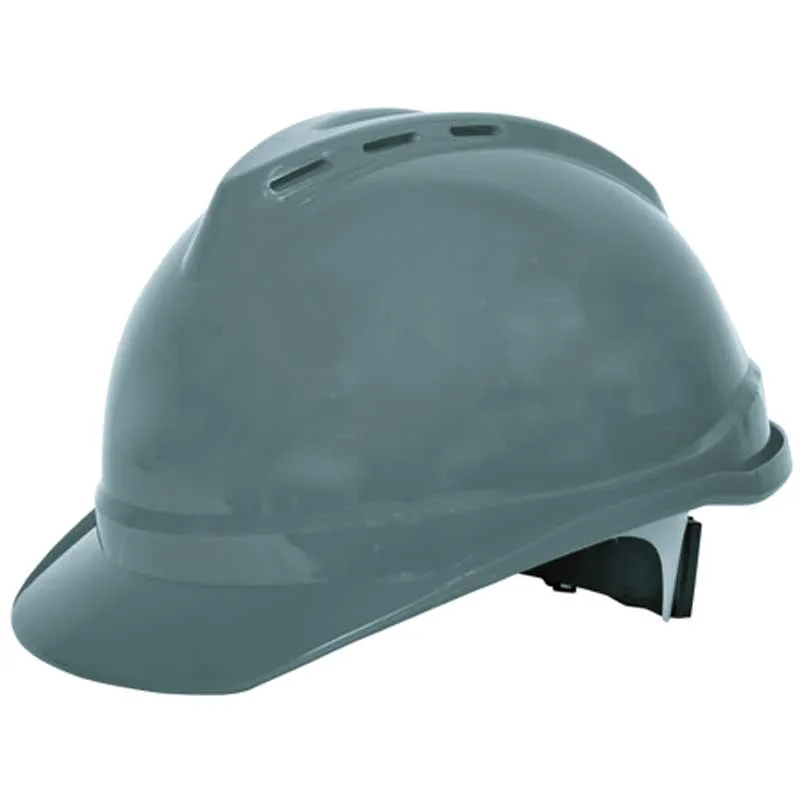 Premium Safety Ventilated Helmet With Textile Ratchet Suspension