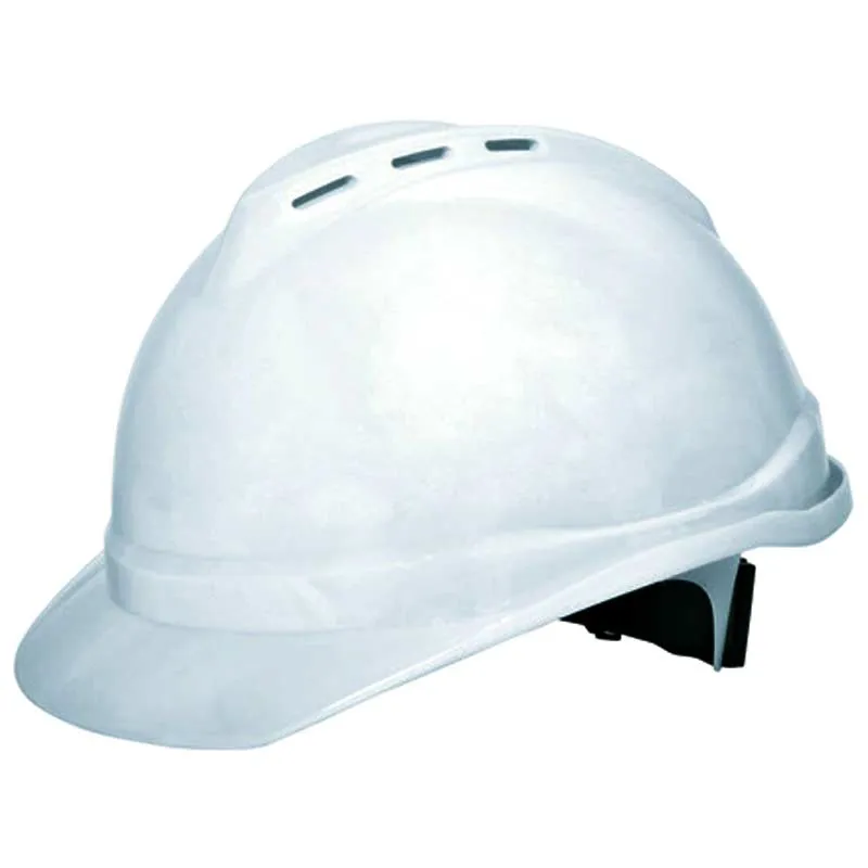 Premium Safety Ventilated Helmet With Textile Ratchet Suspension