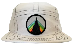 Redmond Five Panel Camp Cap / Rainbow Tree Patch