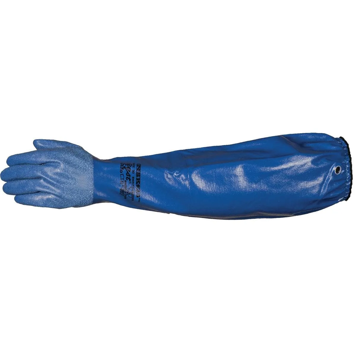 SHOWA NSK26 Chemical-Resistant 26"L 20-mil Nitrile Gloves