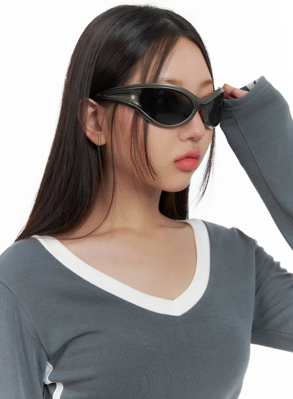 Stylish Cat Eye Sunglasses CO402