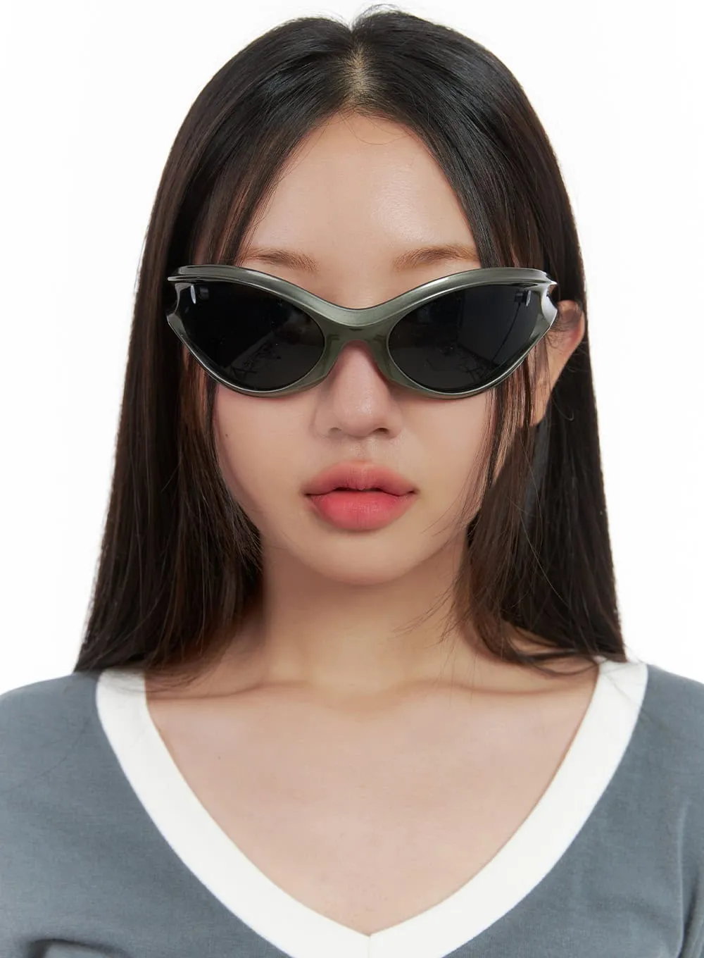 Stylish Cat Eye Sunglasses CO402